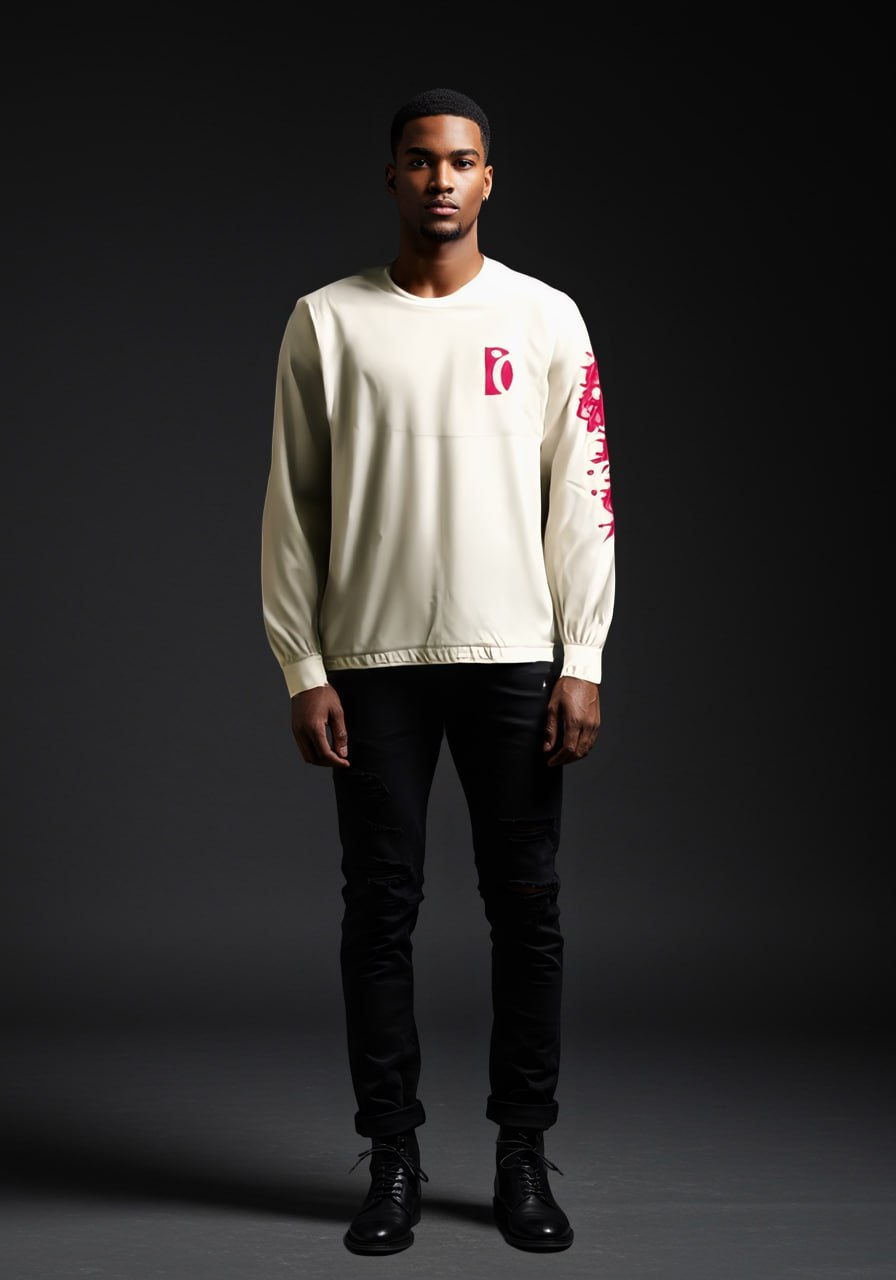 Crimson Vision Graphic Pullover